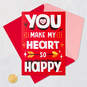 You Make My Heart Happy Musical Valentine's Day Card With Light, , large image number 5