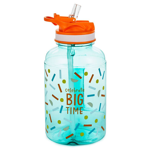 Celebrate Big Time Water Jug, 40 oz., 