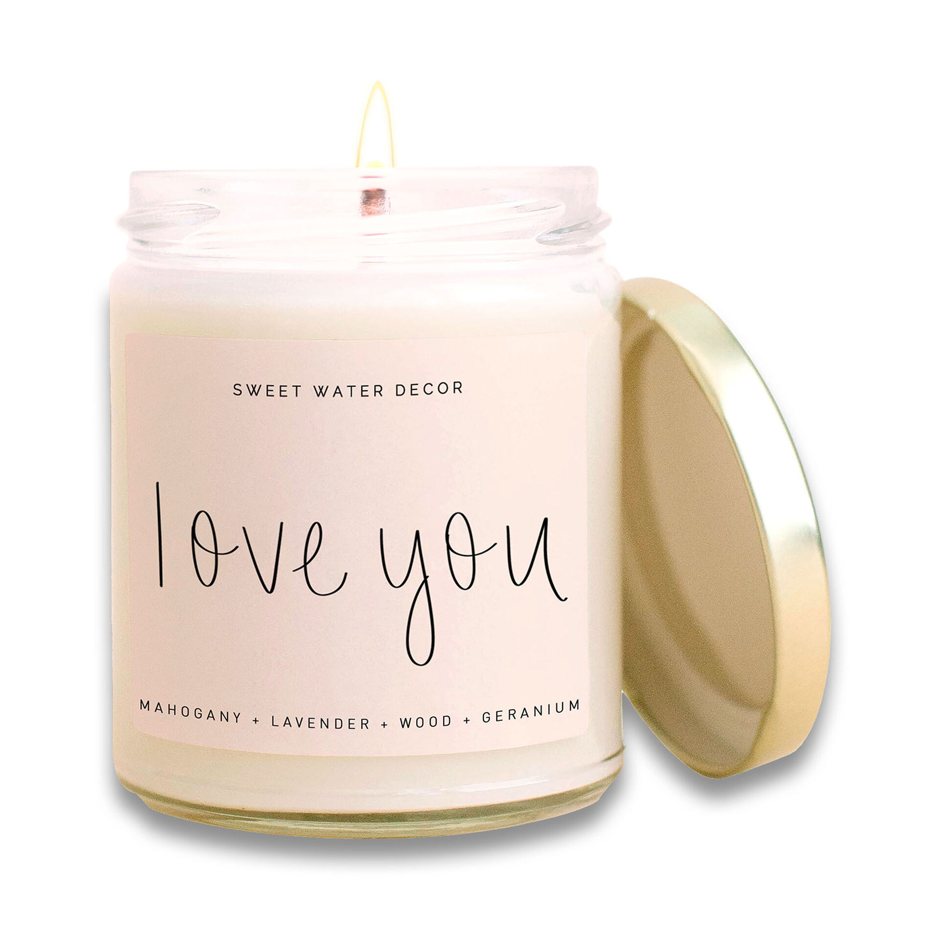 Love You Jar Candle, 9 oz.