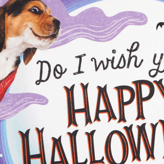 Werepuppies Funny Musical Pop-Up Halloween Card, , large image number 4