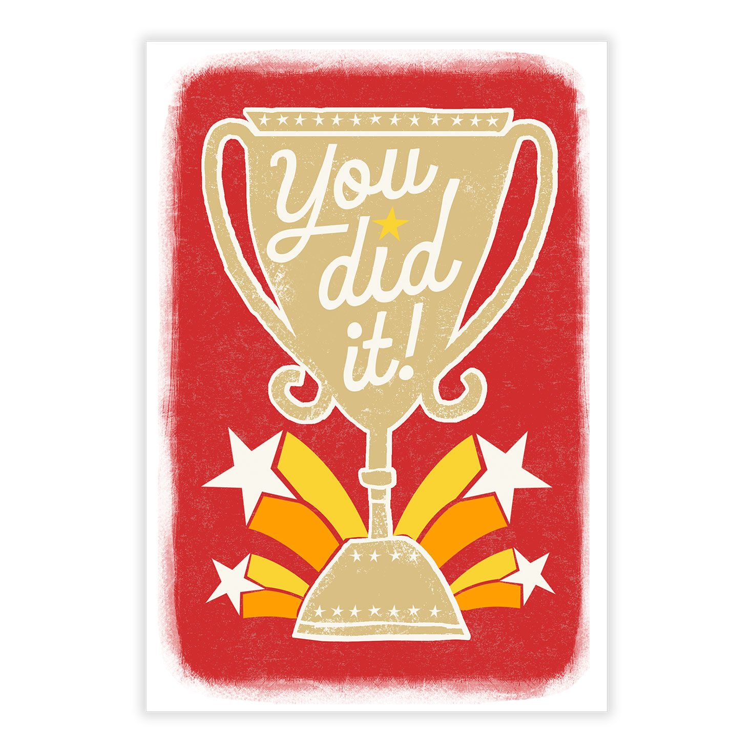 You Did It Trophy Congratulations eCard, , large image number 2