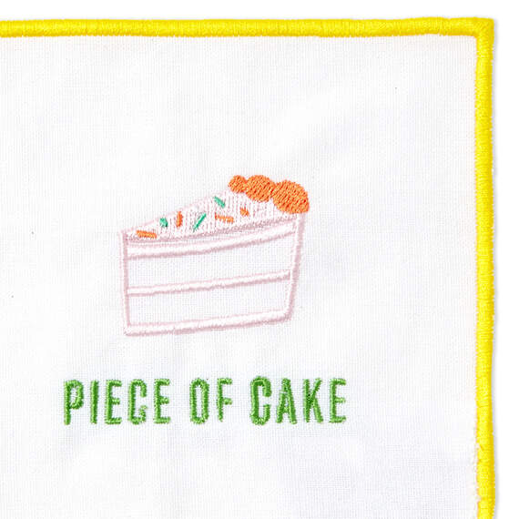 Piece of Cake Assorted Fabric Beverage Napkins, Set of 4, , large image number 6