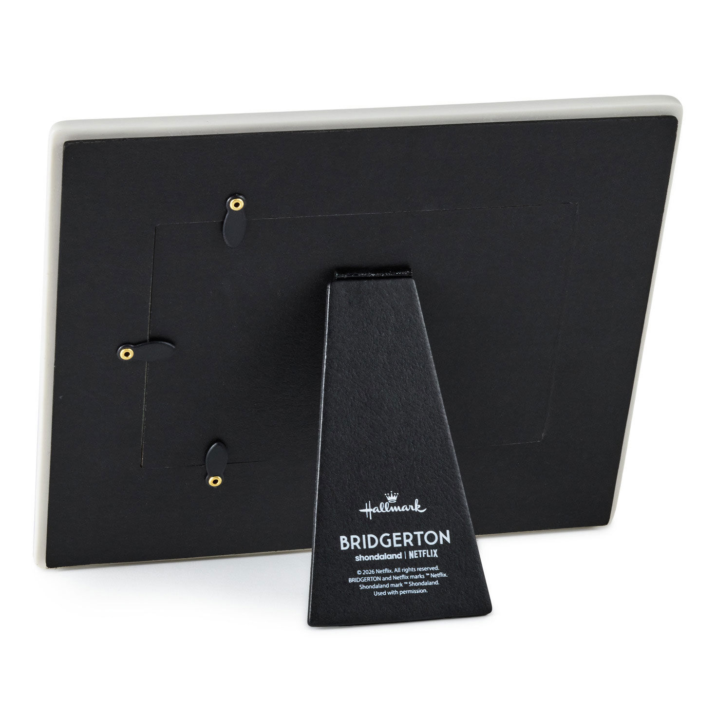 Bridgerton Love in Full Bloom Ceramic Picture Frame Back image number 2