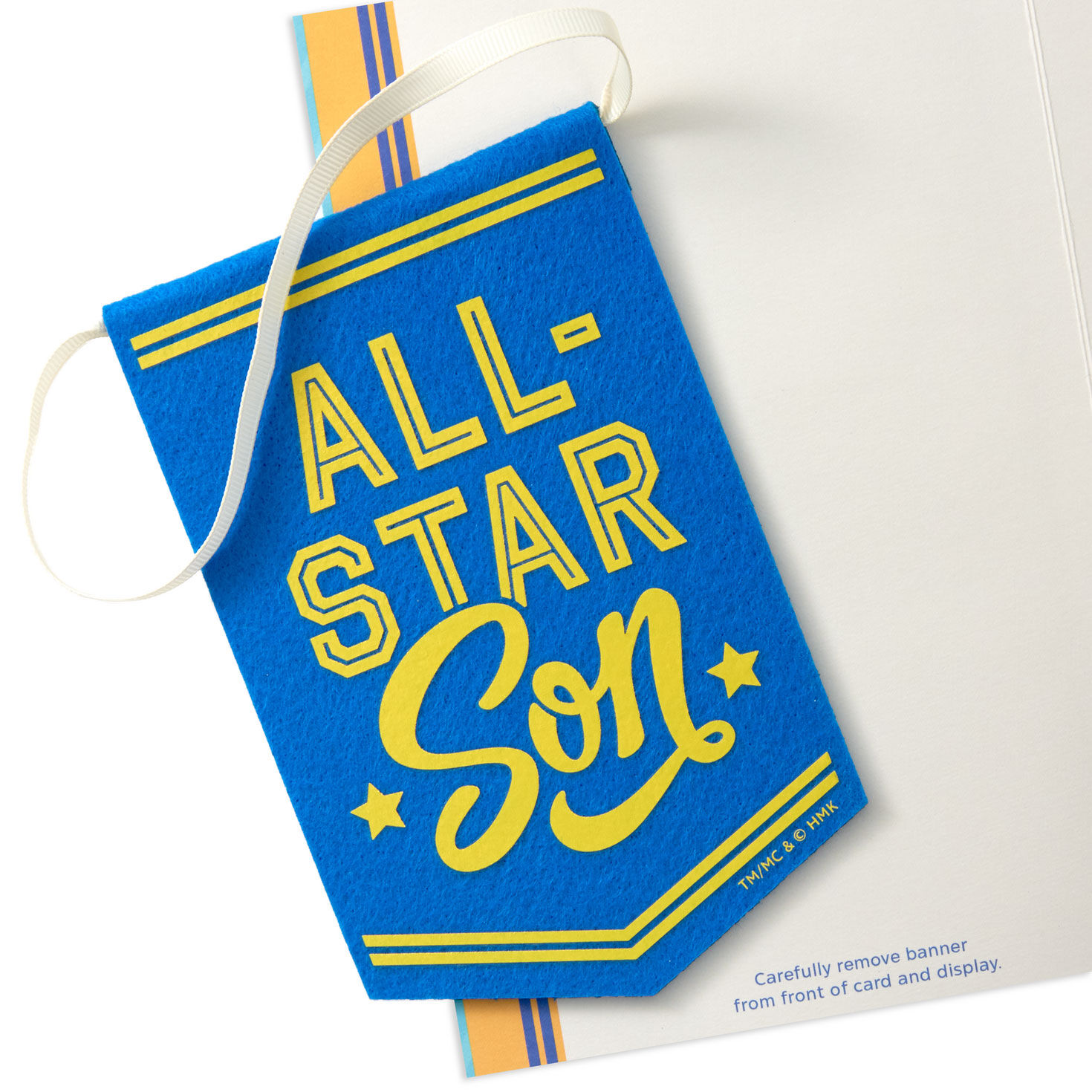 You're All In and All Heart Birthday Card for Son With Removable Banner for only USD 8.99 | Hallmark