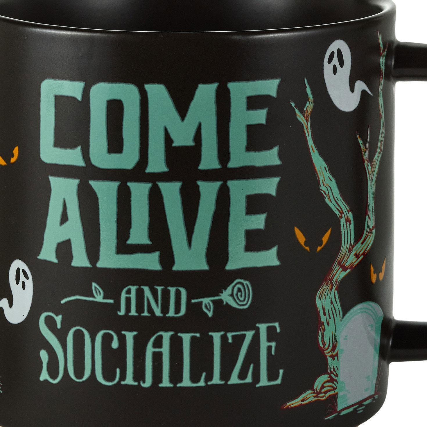 Haunted Mansion Come Alive and Socialize Mug upclose detail image number 4