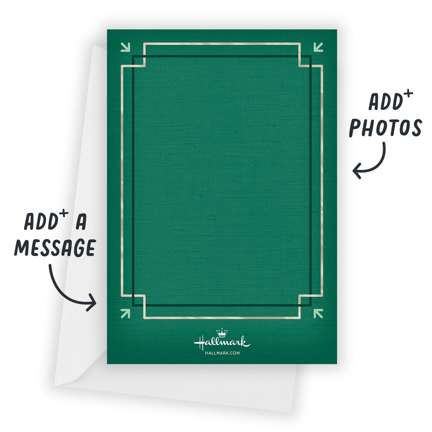 Peace on Earth Flat Christmas Photo Card, , large image number 3