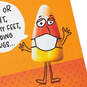 Candy Corn Sending Hugs from Six Feet Away Halloween Card, , large image number 4