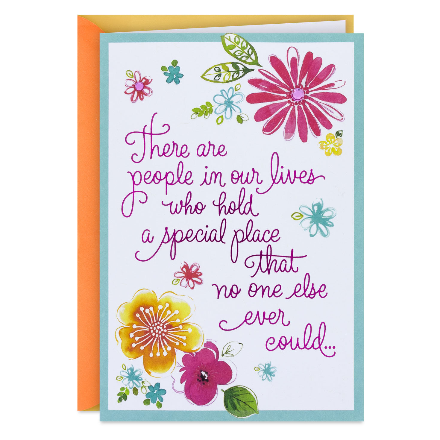You Hold A Special Place in My Life Birthday Card for Friend