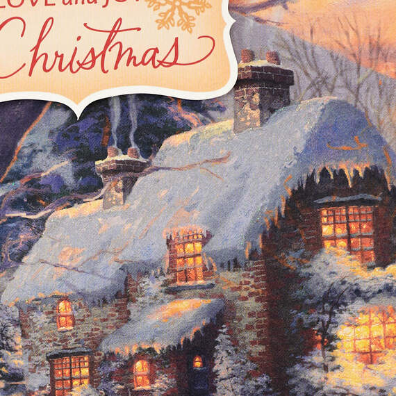 Thomas Kinkade Love and Joy Christmas Card, , large image number 7