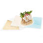 Tropical Beach Scene 3D Pop-Up Anniversary Card, , large image number 2