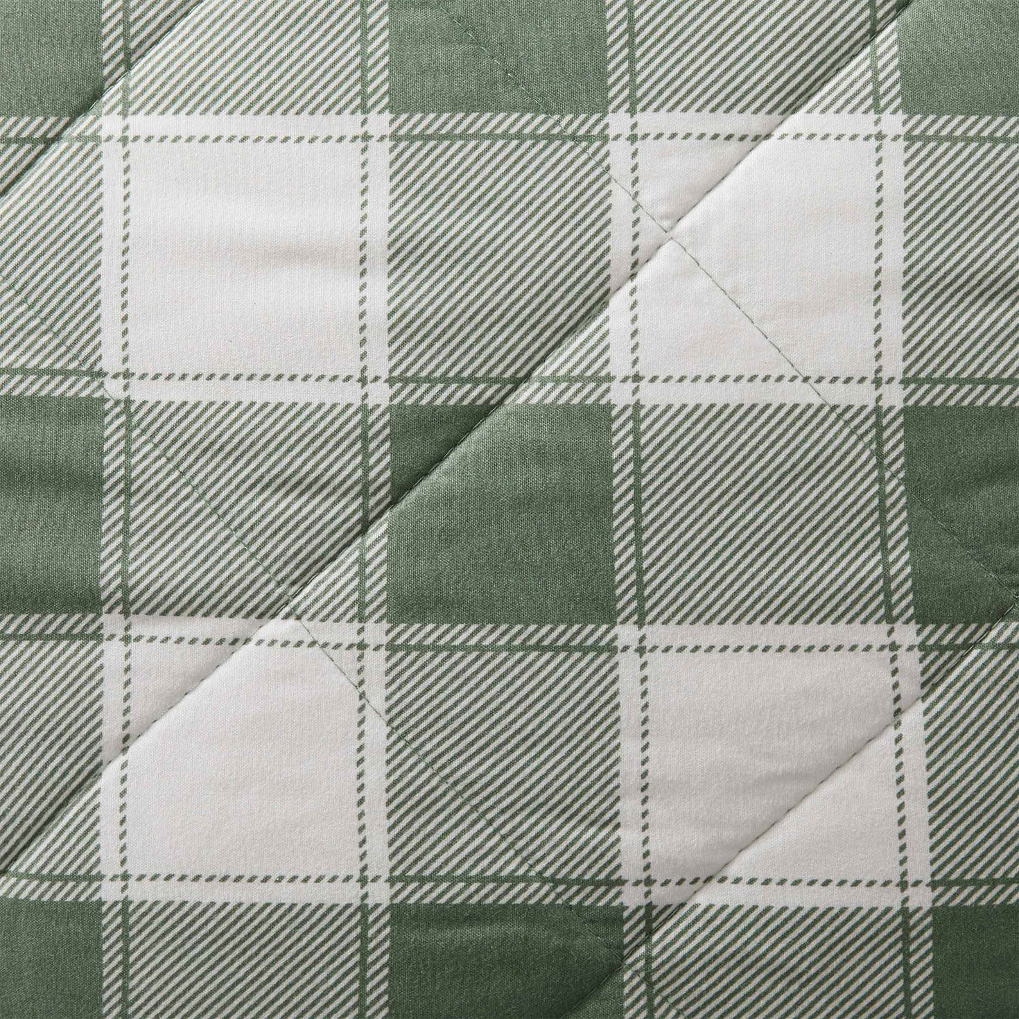 Hallmark Checkered Bliss Scalloped Reversible 3pc. Quilt Set, , large image number 4