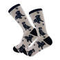 E&S Pets Black Labrador Novelty Crew Socks, , large image number 1