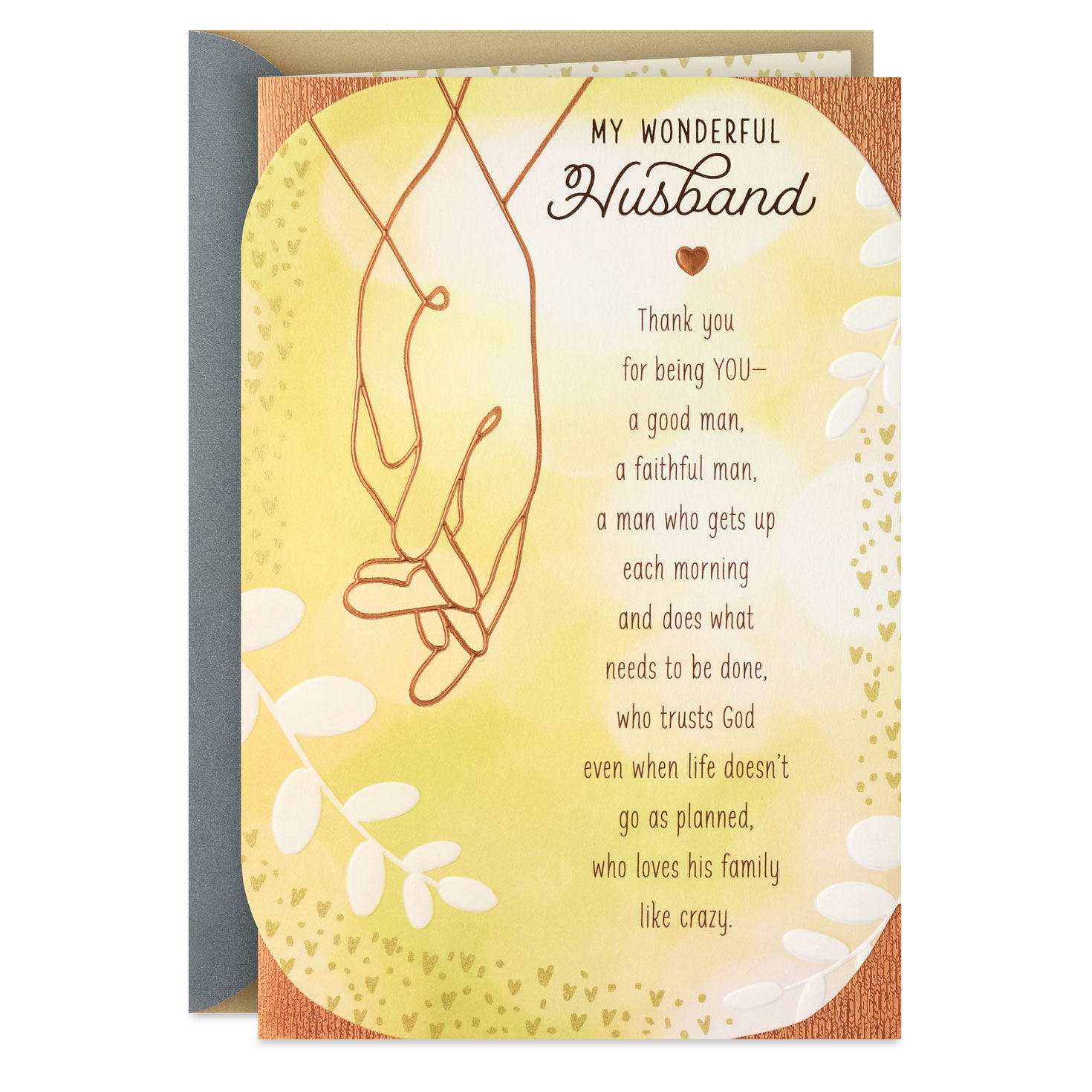 So Thankful God Chose You for Me Religious Father's Day Card for Husband