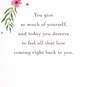 Flowers Arranged in a Basket Mother's Day Card for Daughter, , large image number 2