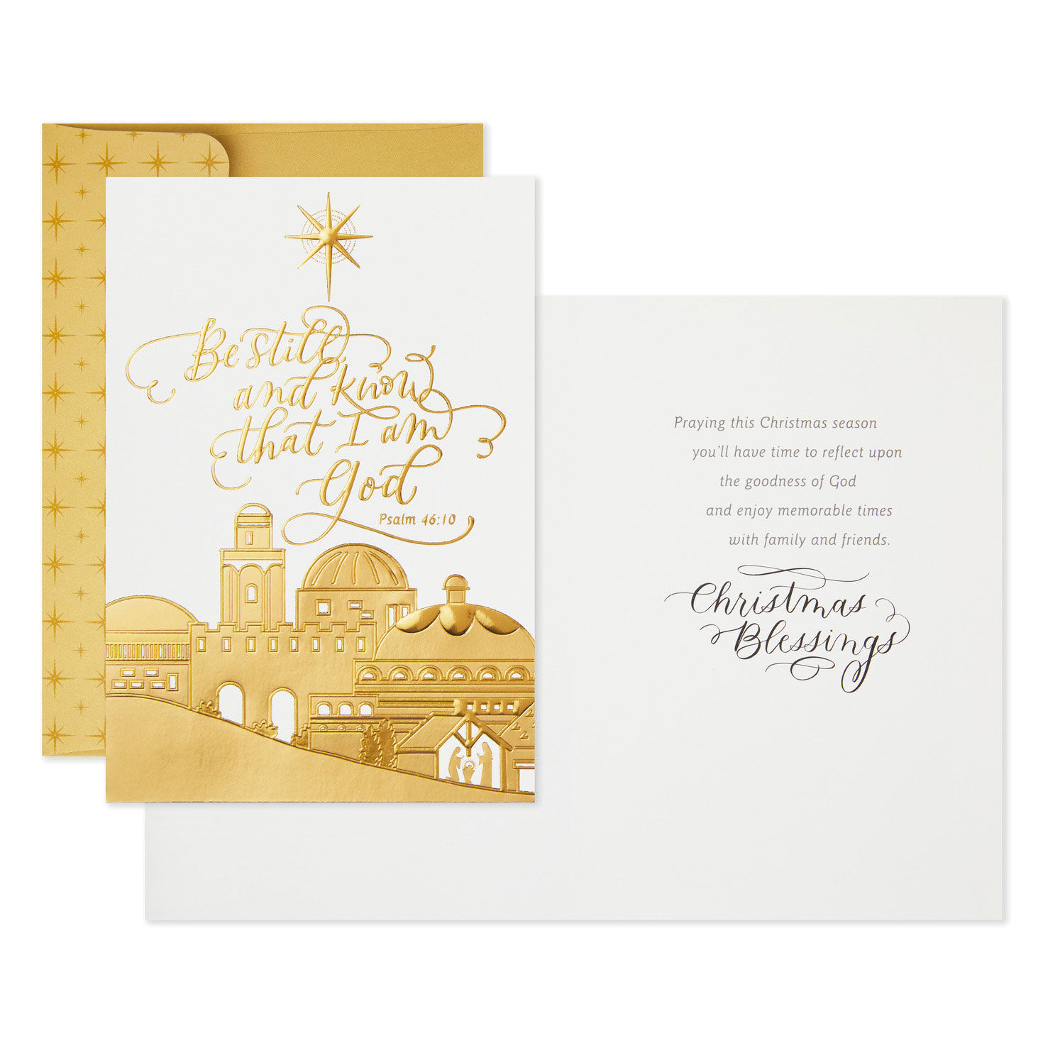 Town of Bethlehem Religious Boxed Christmas Cards, Pack of 16, , large image number 3