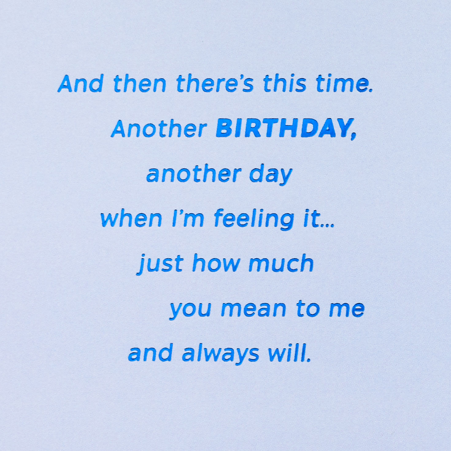 Modern Candles on Red Birthday Card for Son Sentiment image number 2