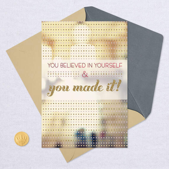 You Made It! Congratulations Card, , large image number 5
