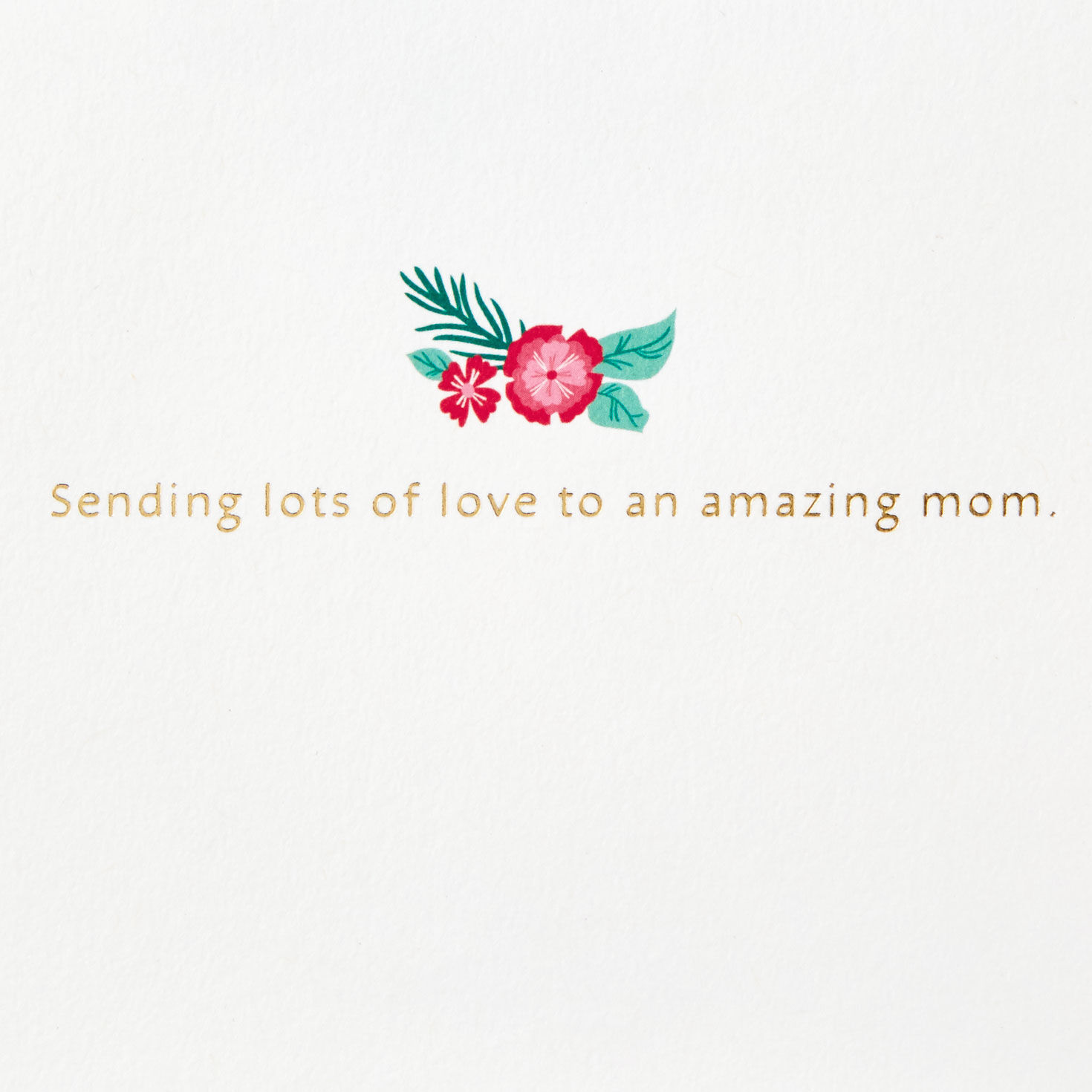 Three Envelopes With Flowers Mother's Day Card sentiment image number 2