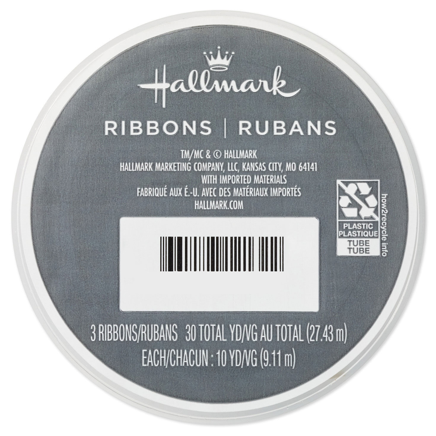 Gold/Silver/Black Metallic 3-Pack Curling Ribbon package image number 6