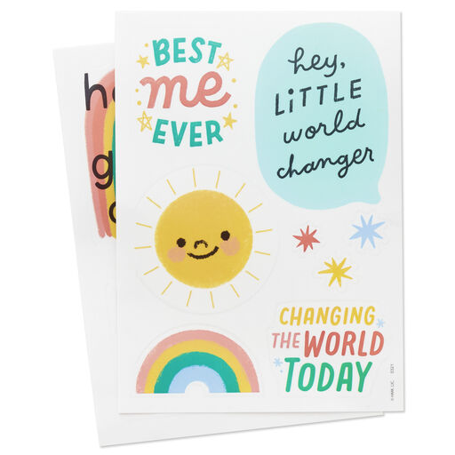 Little World Changers™ Kindness Repositionable Stickers, Pack of 12, 