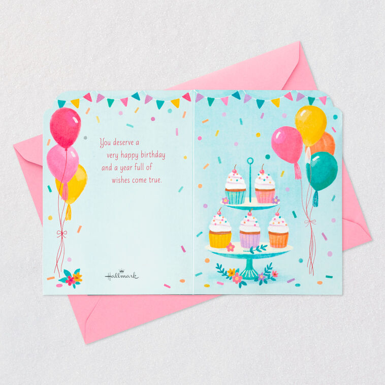 Make a Wish Cupcake | Greeting Card Make a Wish Cupcake | Greeting Card