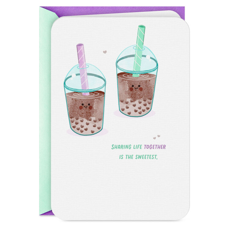 Life Together Is the Sweetest Anniversary Card for Couple