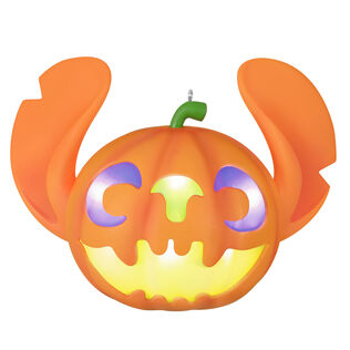 Disney Lilo & Stitch Spooky Stitch Jack-o'-Lantern Ornament With Light