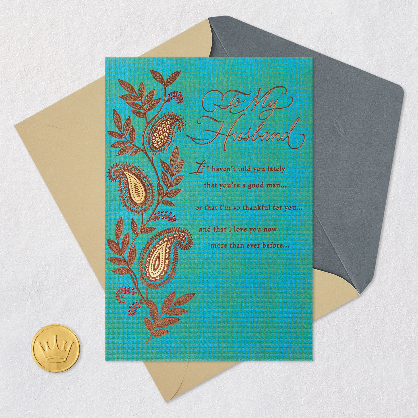 Grateful for You Birthday Card for Husband for only USD 5.99 | Hallmark