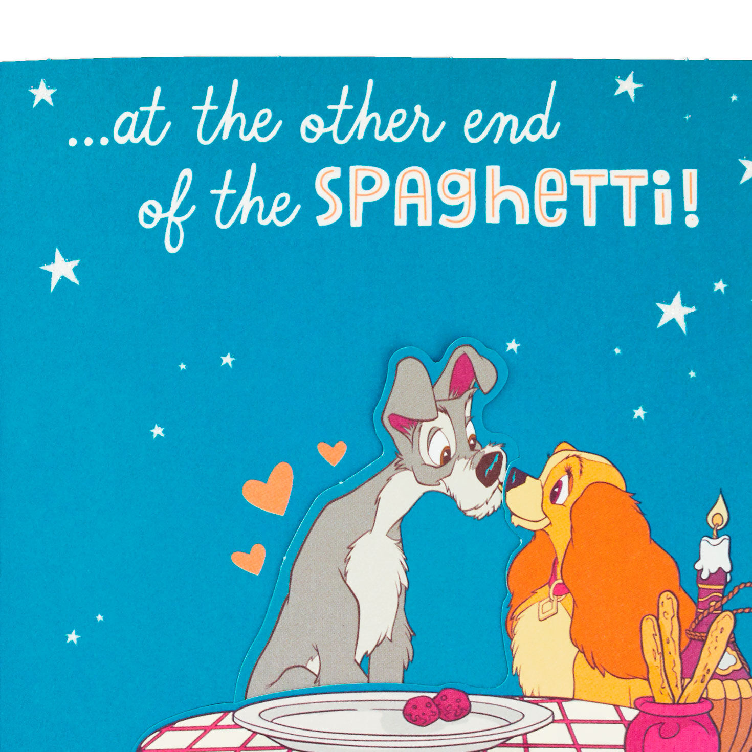 New Hallmark/Disney Lady & the Tramp Father's Day Greeting Card  "for Husband" 