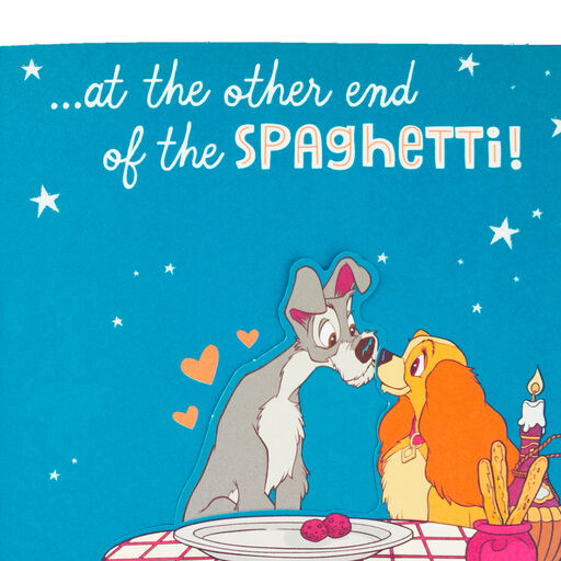 Disney Lady and the Tramp Father's Day Card for Husband, 