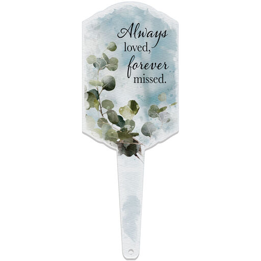 Carson Always Loved, Forever Missed Memorial Plant Pick, 