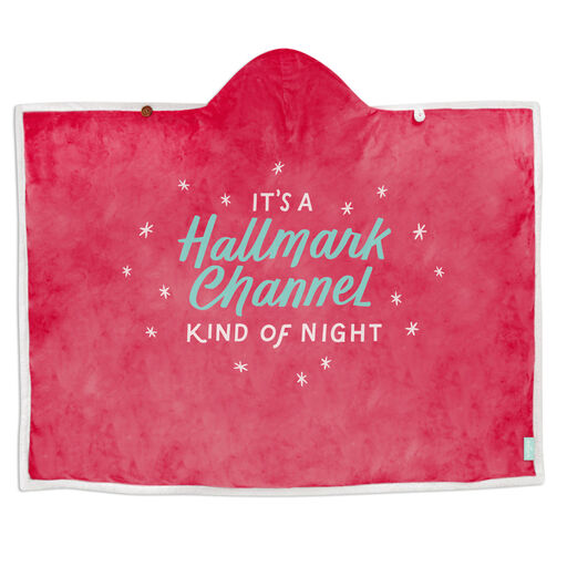 Hallmark Channel Kind of Night Hooded Blanket, 50x70, 