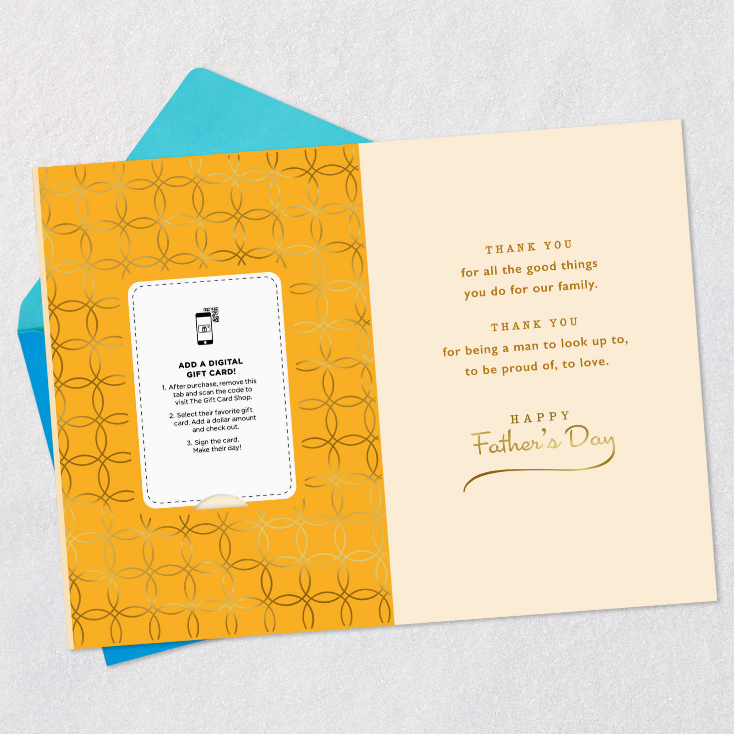 You're Our Family Hero Gift Card Greeting Father's Day Card for Dad for only USD 4.99 | Hallmark