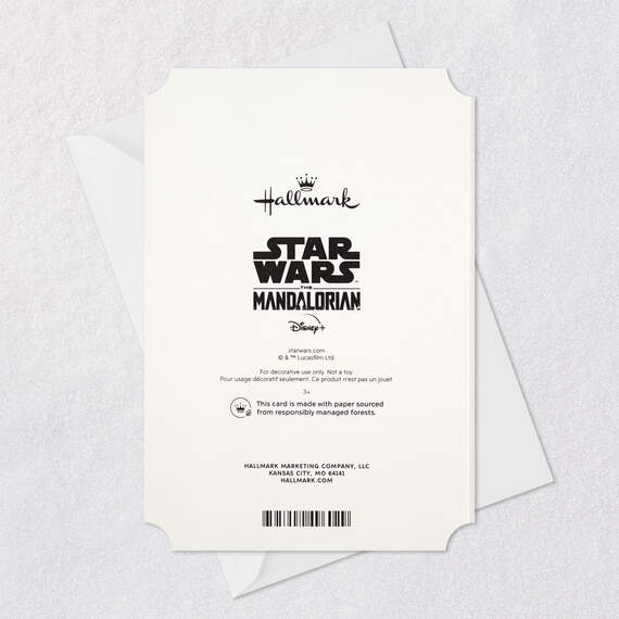 Star Wars: The Mandalorian™ Grogu™ Christmas Card With Ornament, , large image number 8