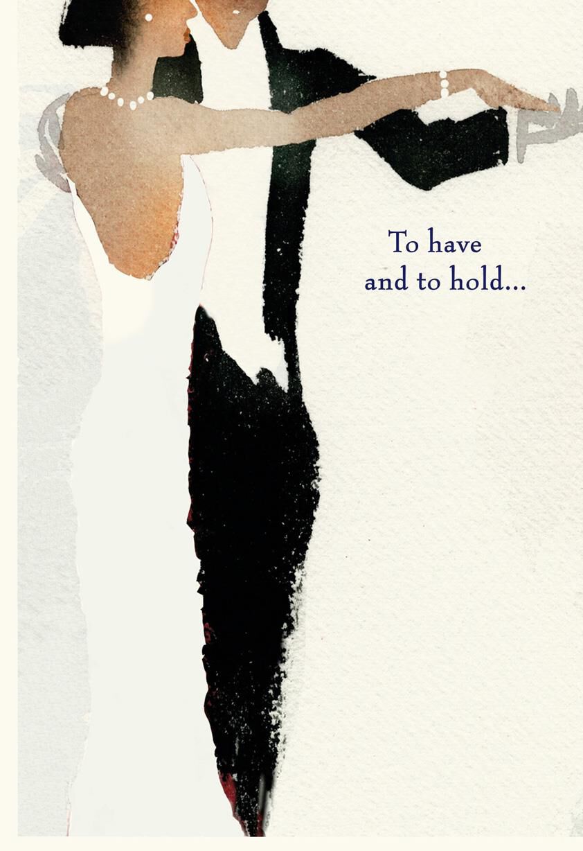 Dancing Couple Wedding Card