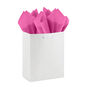 Solid Hot Pink/Medium Pink 2-Pack Tissue Paper, 6 sheets, Hot Pink & Medium Pink, large image number 4