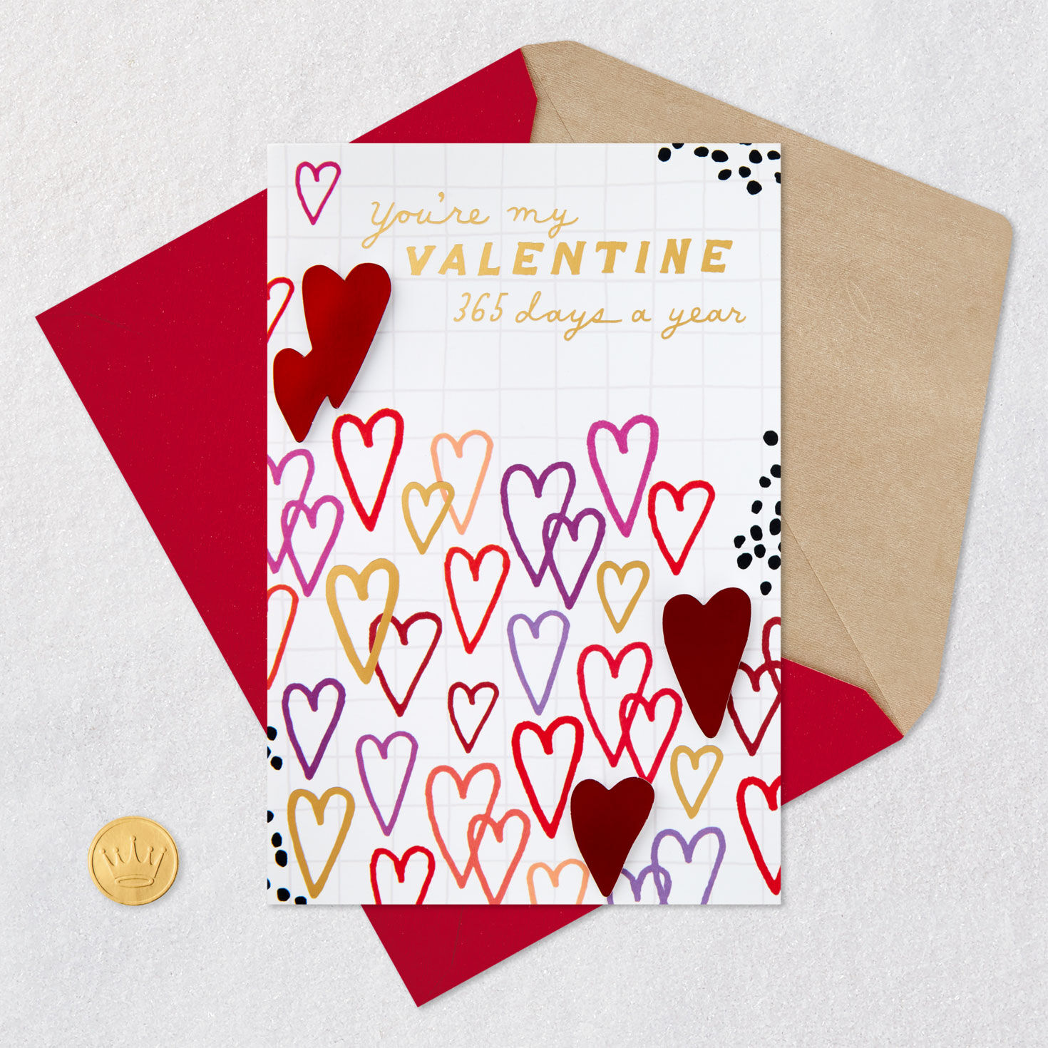 You're My Valentine 365 Days a Year Romantic Valentine's Day Card for only USD 6.59 | Hallmark