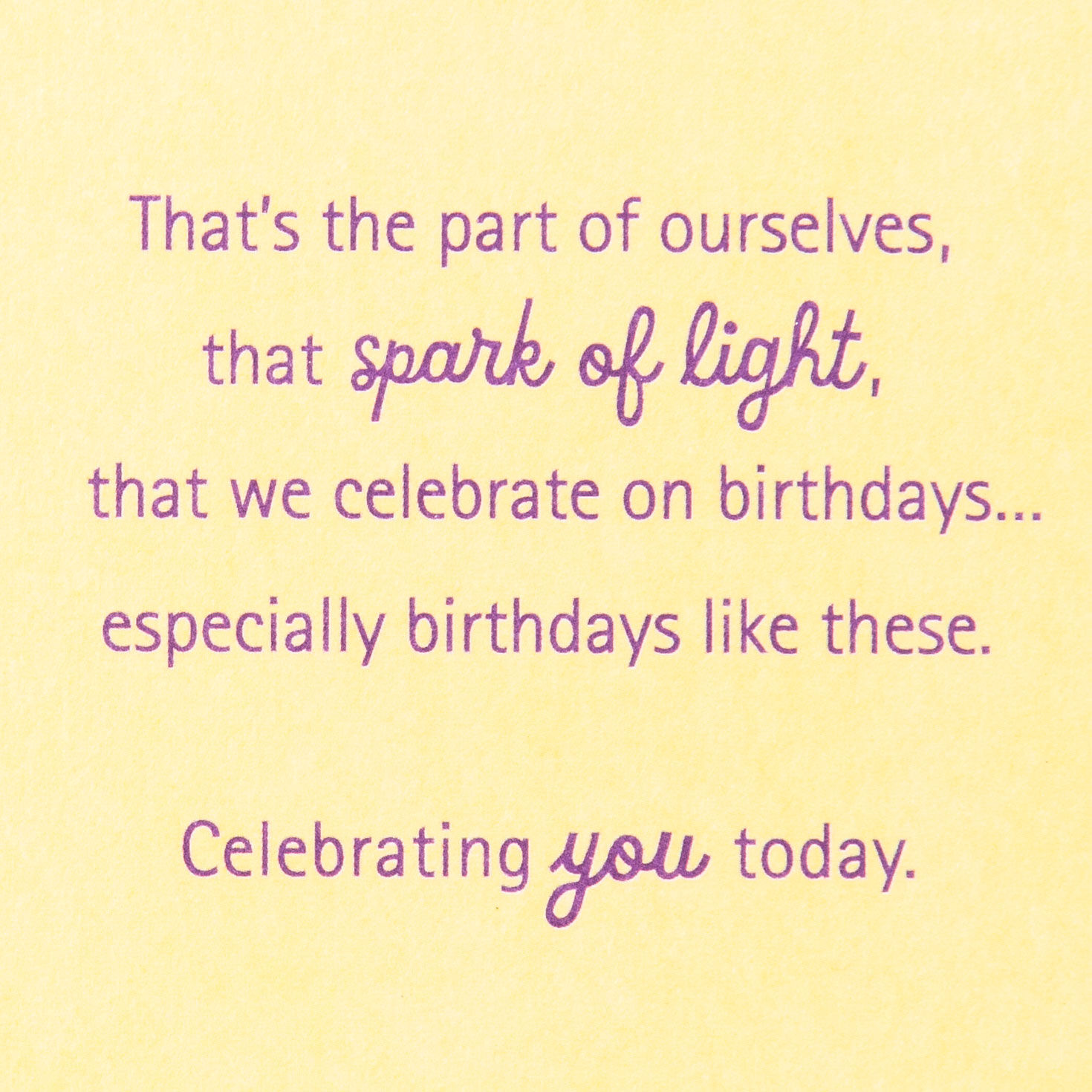 Spark of Light 60th Birthday Card for only USD 5.59 | Hallmark