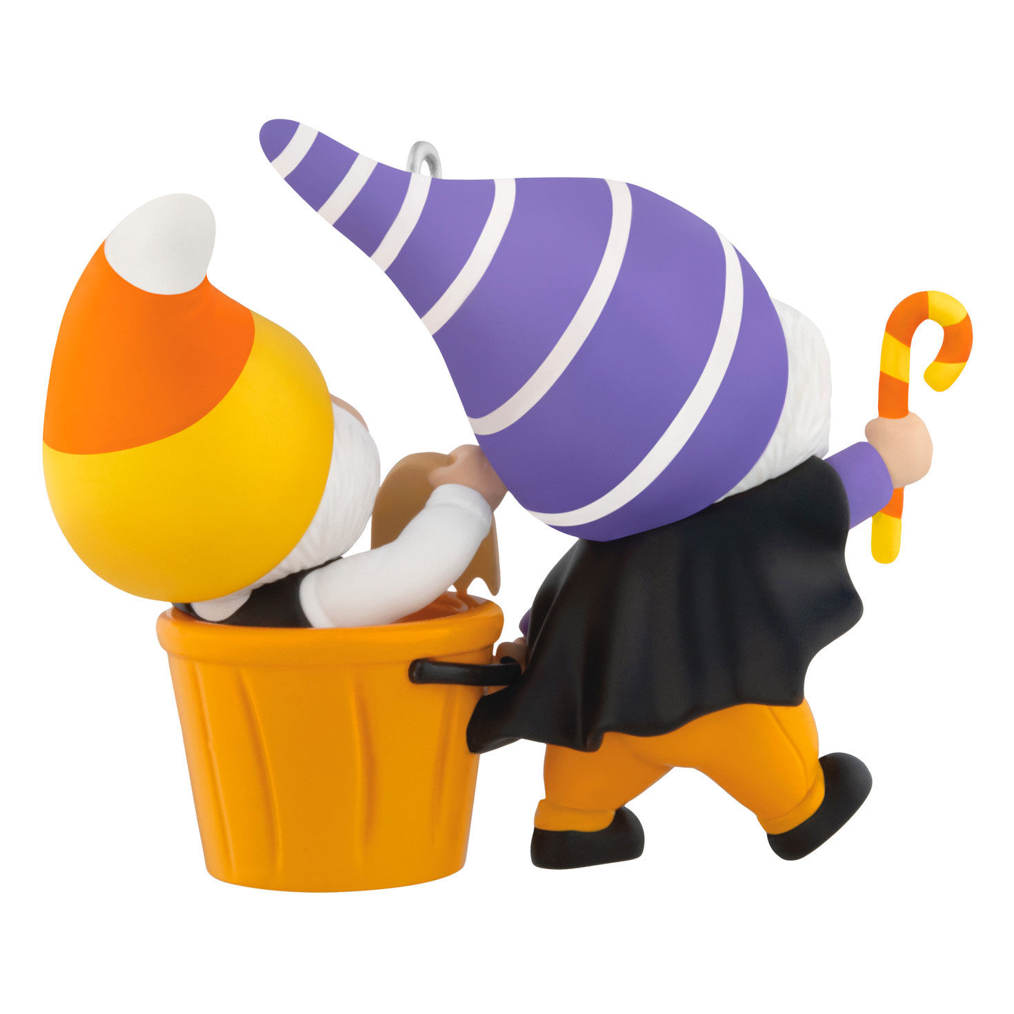 Trick-or-Treating Gnomes Keepsake Ornament Back image number 4