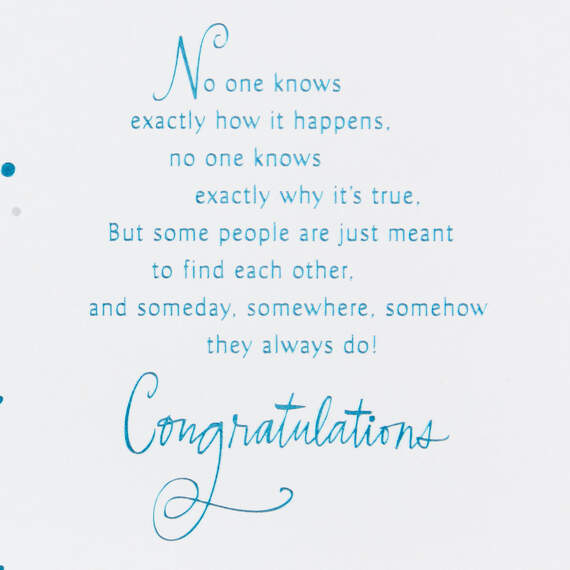 Just the Right Love Engagement Card, , large image number 2