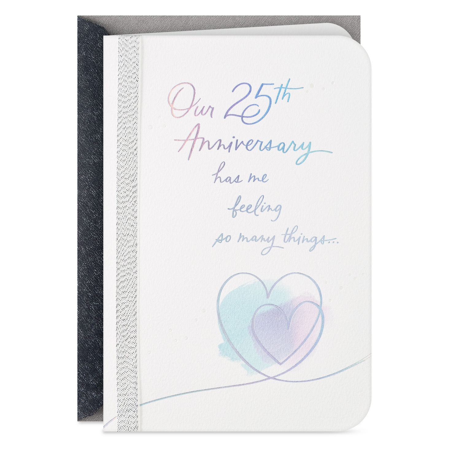 Feeling So Many Things 25th Anniversary Card for Spouse