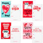 Doodle Hearts Kids Classroom Valentines Set With Cards, Stickers and Mailbox, , large image number 2