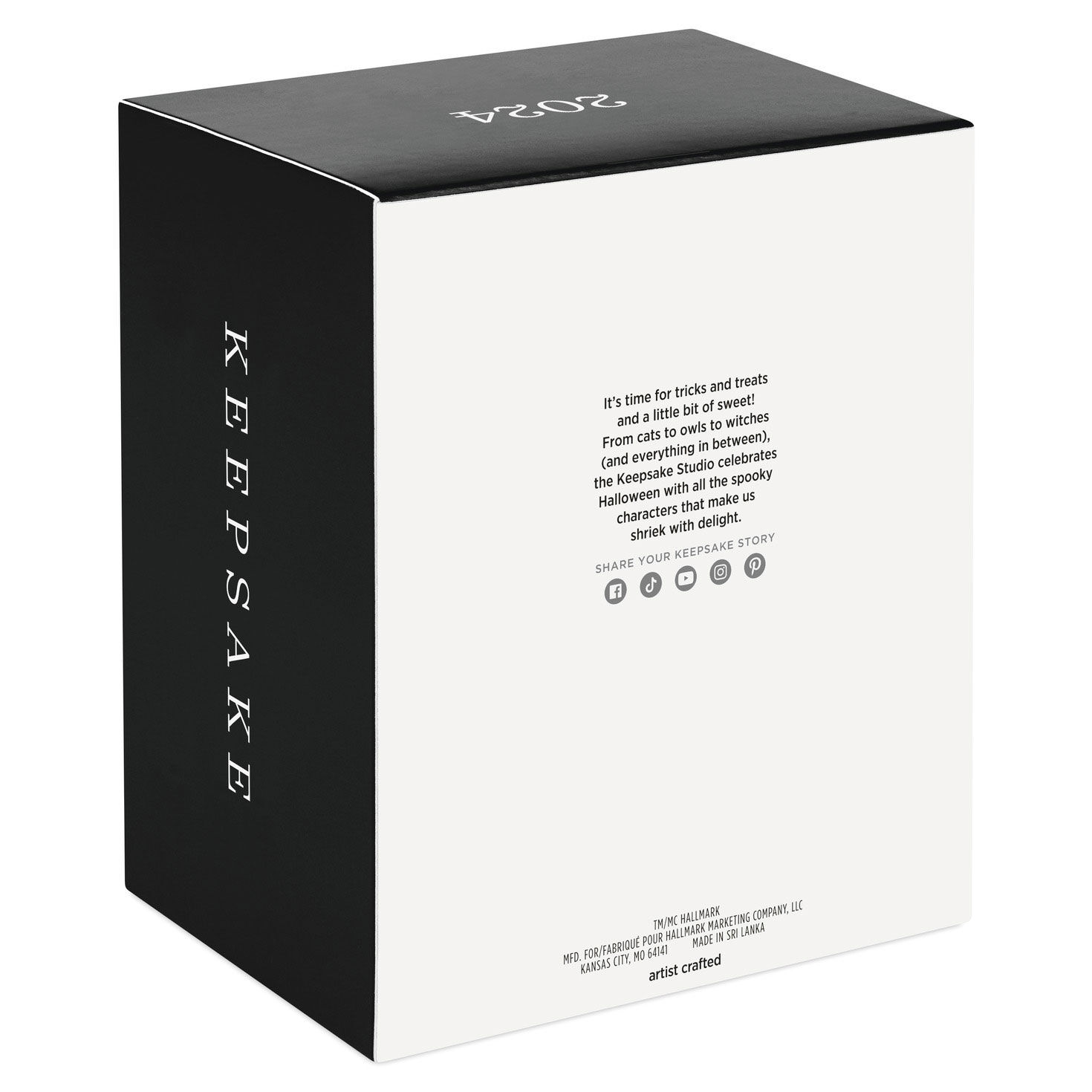 Nightmare Before Christmas Keepsake Ornaments Set Package Back image number 6