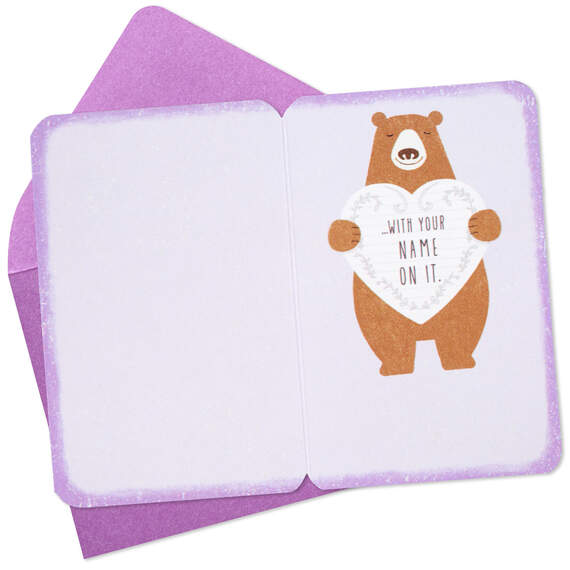 3.25" Mini Bear Hug Thinking of You Card, , large image number 4
