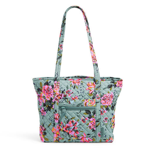 Vera Bradley Small Vera Tote Bag in Rosy Outlook, 