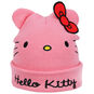 Hello Kitty Pink Beanie With Ear and Bow Attachments front image number 4