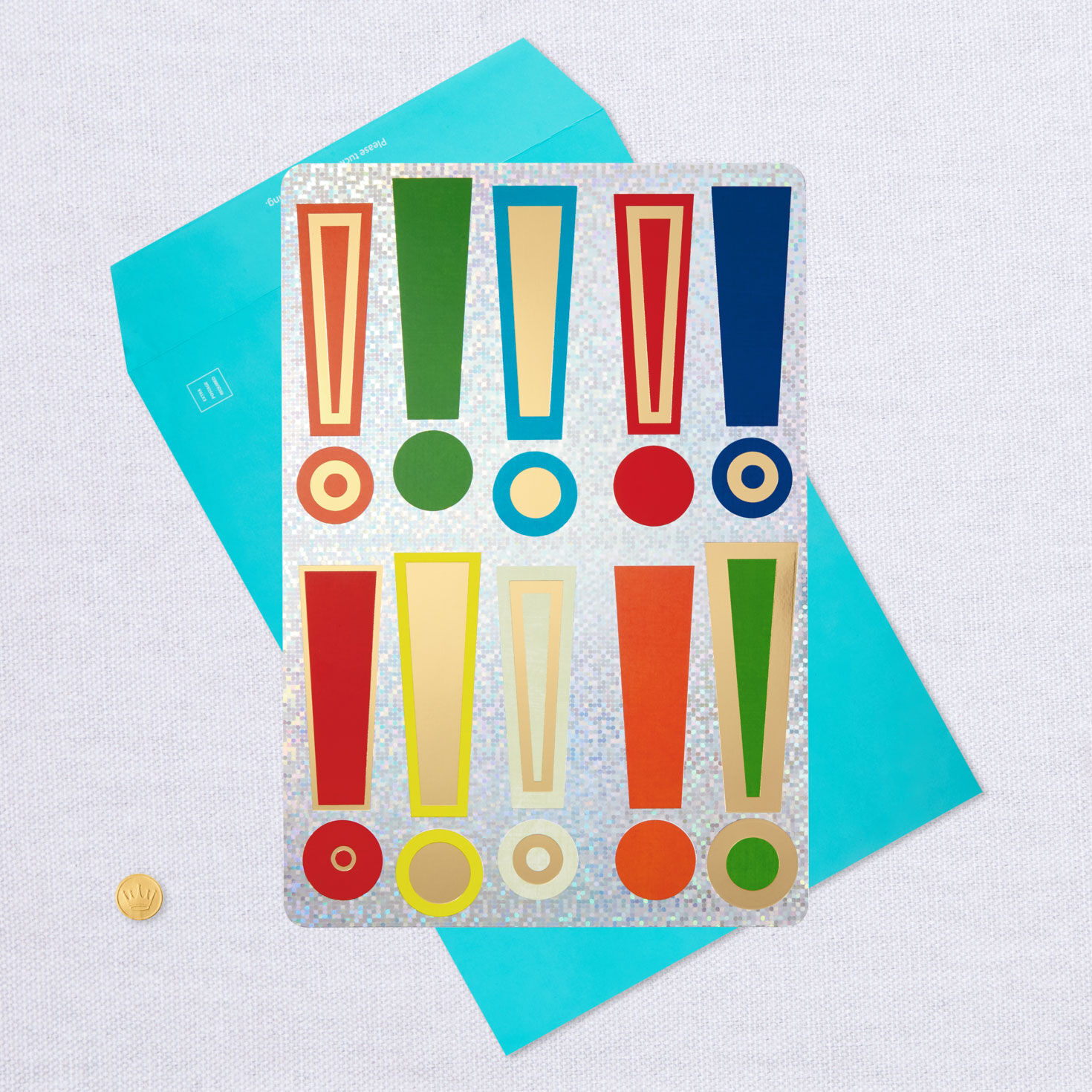 16" Exclamation Points Jumbo Congratulations Card for only USD 9.99 | Hallmark