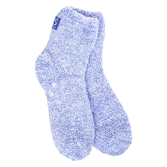 Crescent Sock Company Persian Jewel Cozy Quarter Socks With Grippers, , large image number 1