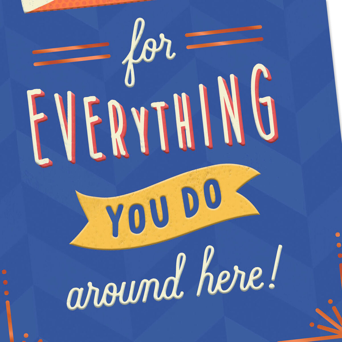 Your Hard Work and Support Money Holder Thank-You Card for Co-Worker