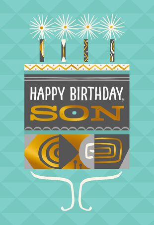 Happy Birthday Son Cards